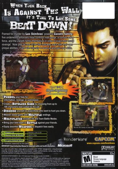 Beat Down - Fists of Vengeance (USA)